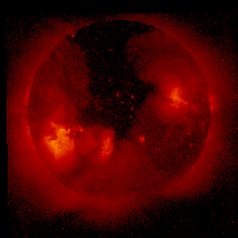 Sun with coronal holes